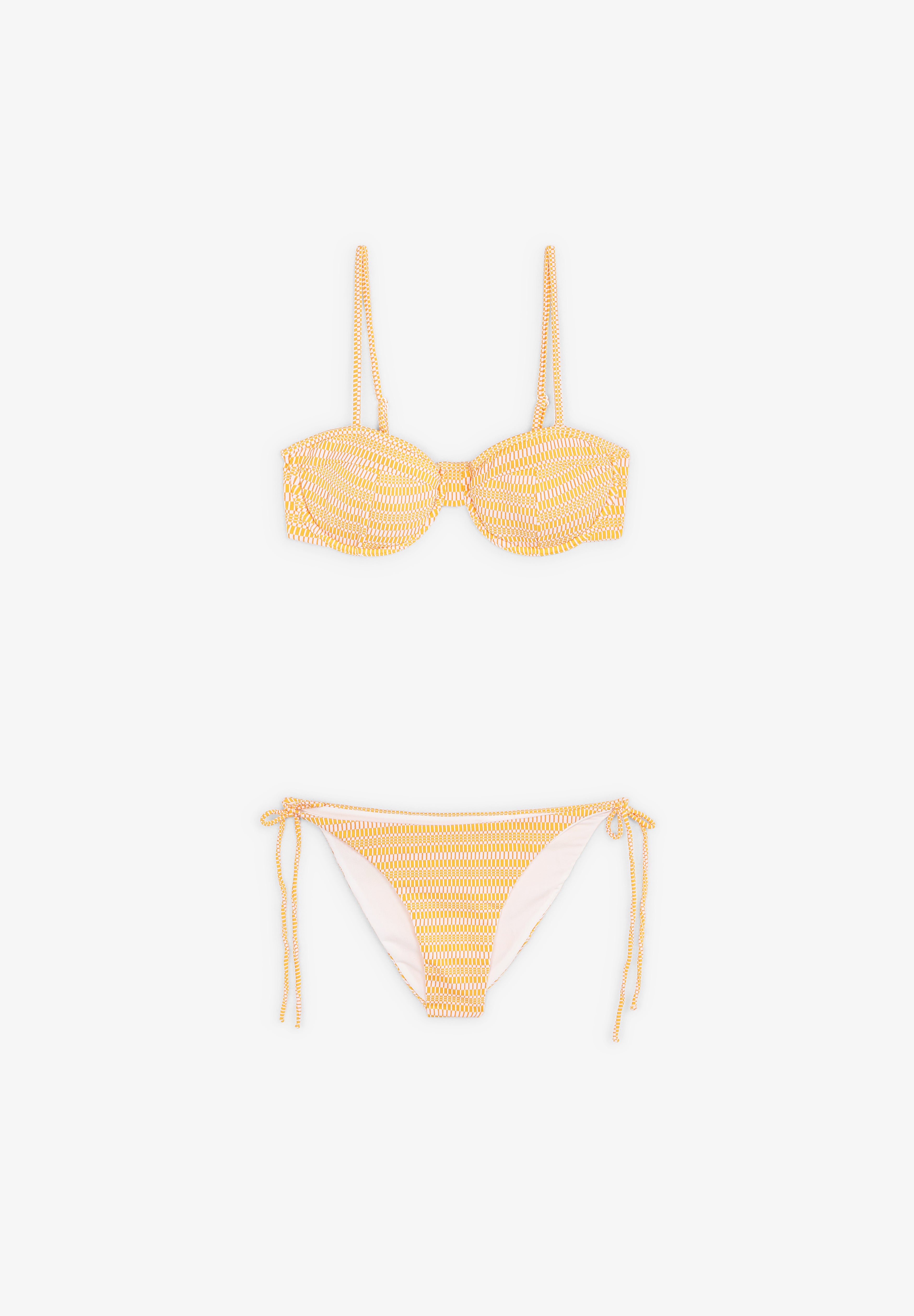ROBIN COLLECTION | BIKINI BALCONETTE APRICOT