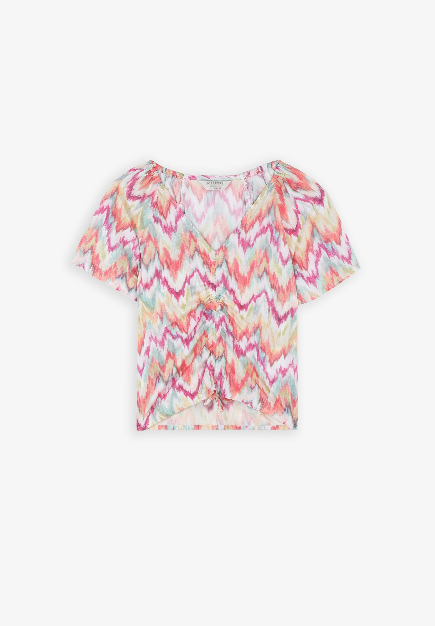 BLUSA IKAT FRUNCE