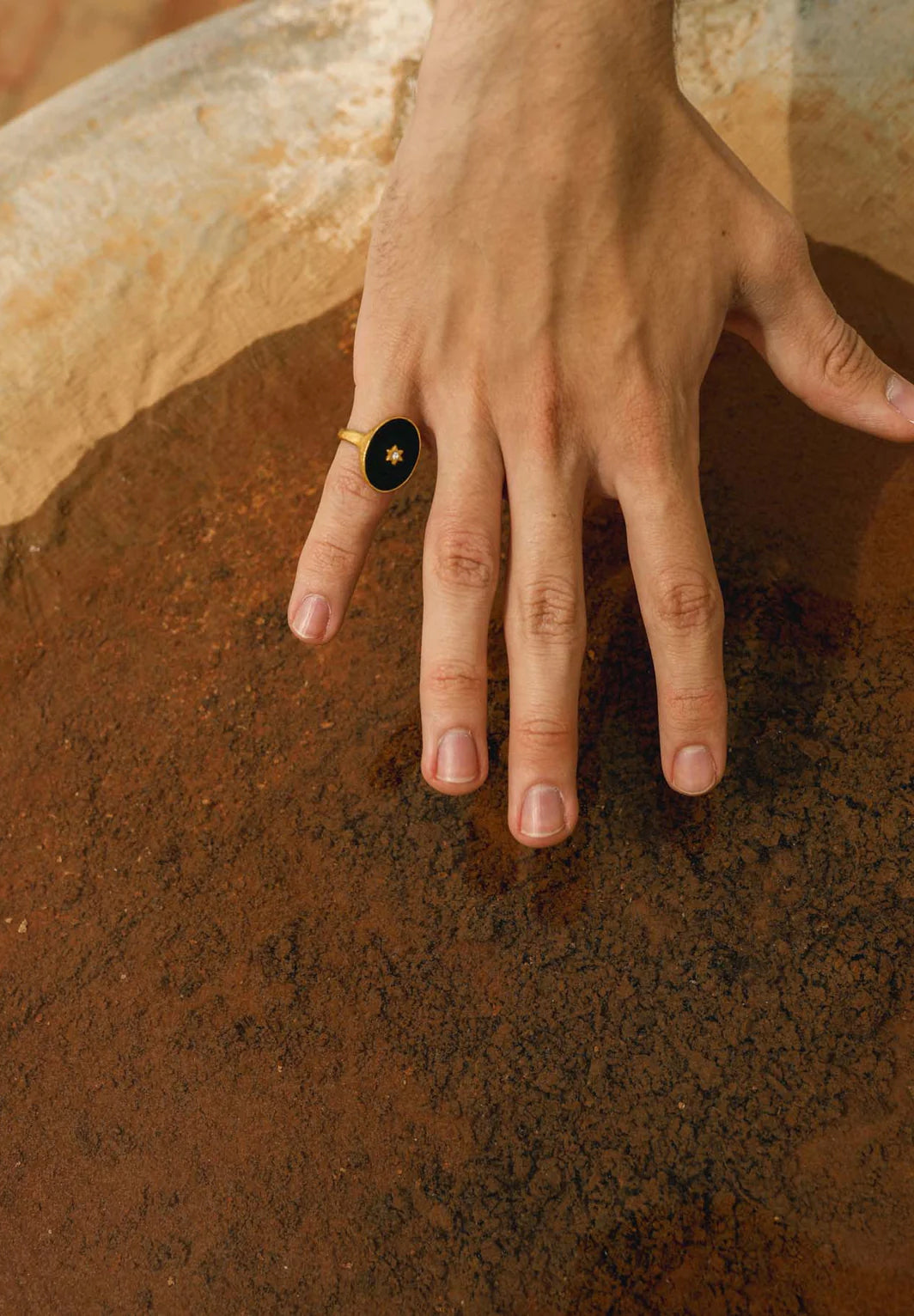 ALHAJA CULT STORE | ANILLO ONYX CELESTINA - Scalpers