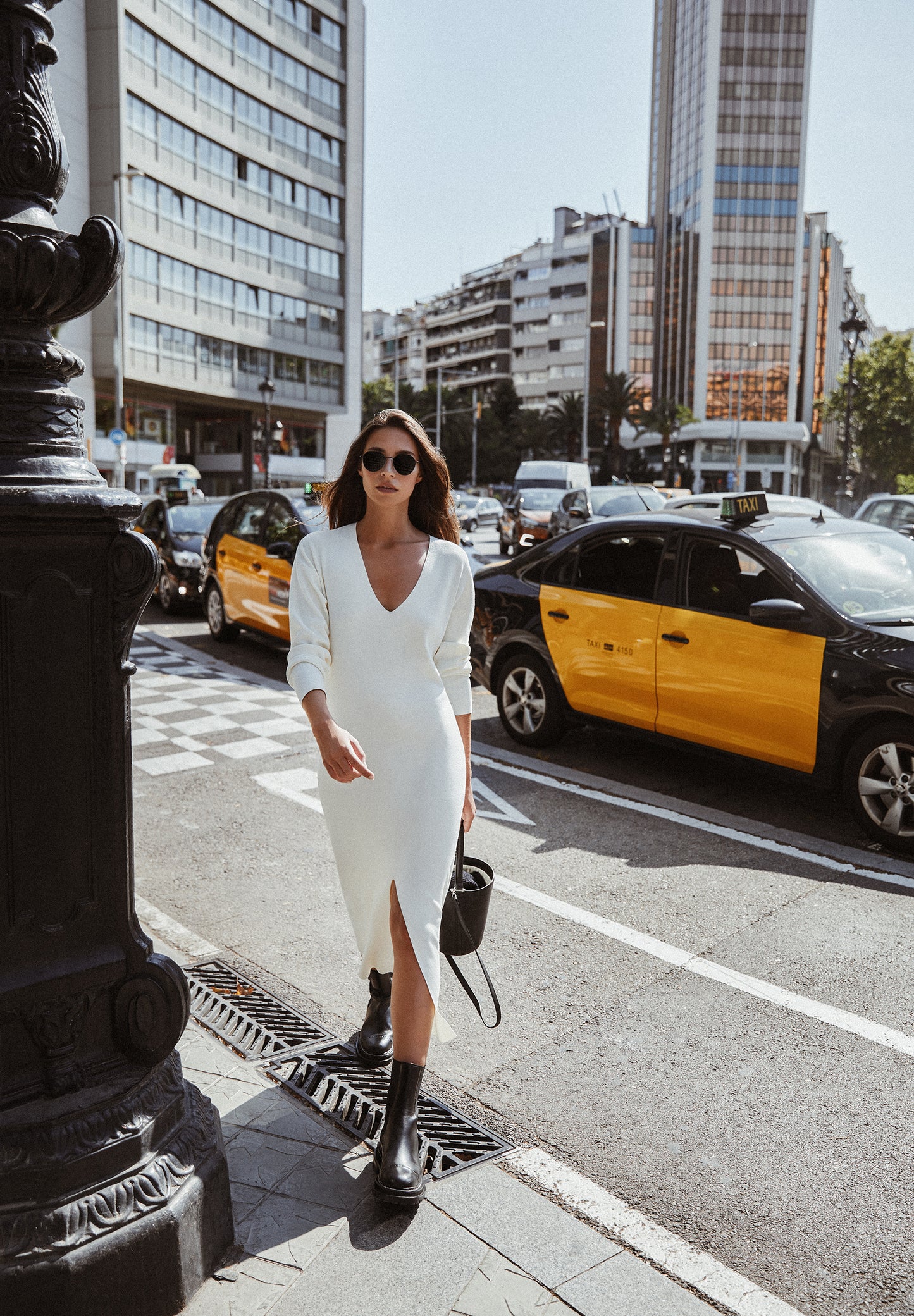 VESTIDO PUNTO LAZADA